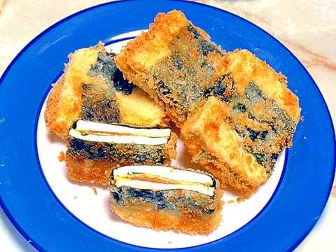 貧血予防にも!高野豆腐の挟みカツ♪